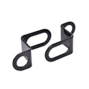 1Pair Black Universal Bicycle Motorcycle Scooter Instrument Brackets Lamp Ho Kw