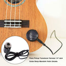 Piezo Pickup Set for Guitar Violin Ukulele and More with Other Accessories