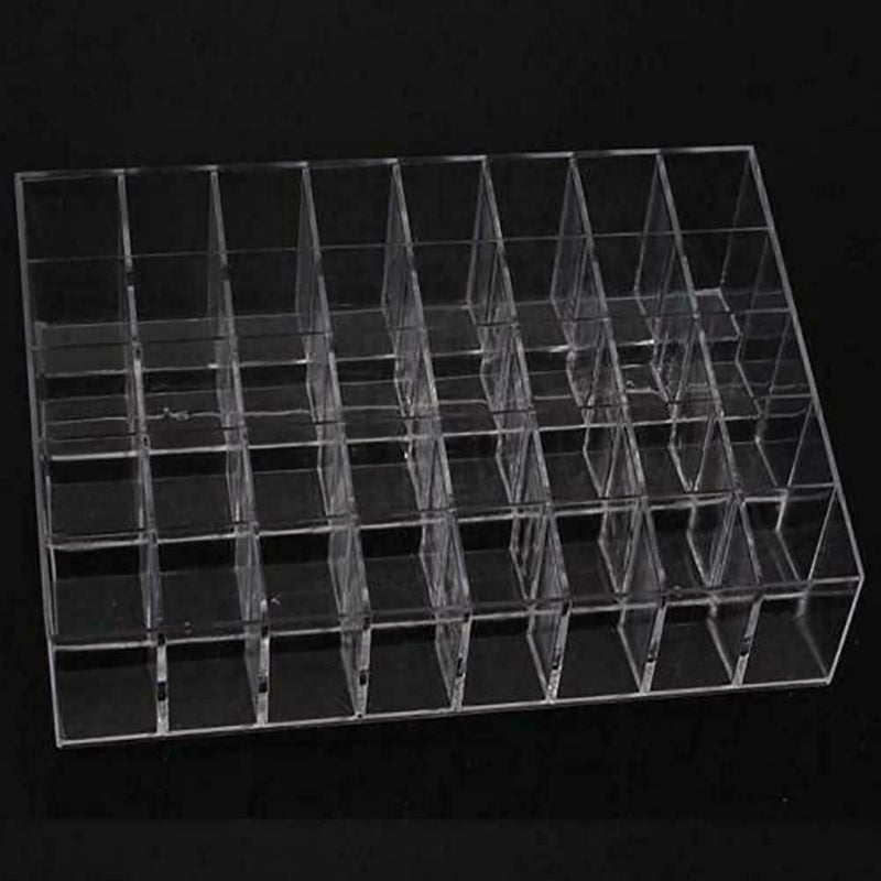 40Slots Lipstick Makeup Case Foundation Display Box Organizer Cosmetic Hold M3S8