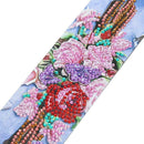 DIY Flower Special Shaped Diamond Painting Leather Tassel Bookmark Gifts