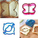 12pcs DIY Baking Sugar Bread Toaster Sandwich Maker Biscuit Cutting Mold A
