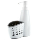 Two-In-One Dispenser and Storage Box Multi-Function Liquid Detergent Contai I9E8