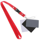 3 In 1 White Black 18% Gray Color Balance Cards Digital Grey Card & Neck Str3C