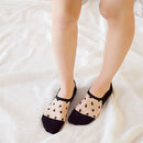 Women'S Thin Lace Socks Short Ankle Socks Stretchy Comfy Low Cut Socks Cott