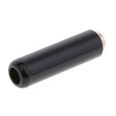 2x 3.5mm 1/8'' 4-pole Female Plug Headphone Cable Connector Adapter Black