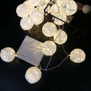 Led Light String Lace 20Leds Holiday Lights Fairy Garland Christmas Wedding Z5V3