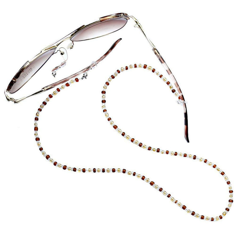 3pcs Eyeglasses Rope Neck Cord String Sunglasses Holder Glass Beads Lanyard