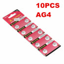 Retail Wholesale 1.55V AG4 LR626 LR66 377 Alkaline Batteries Button Cell Coin