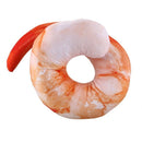 40Cm Creative Plush Peeled Prawns Plush Toys U Neck Pillow Shrimp Cushion K Z5T2