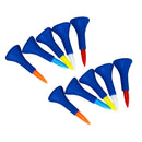 10 Pieces Of Golf Tees Durable Multicolor Golfer Gift