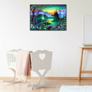 5D DIY Full Drill Square Diamond Painting Novelty Forest Cross Stitch 40 X