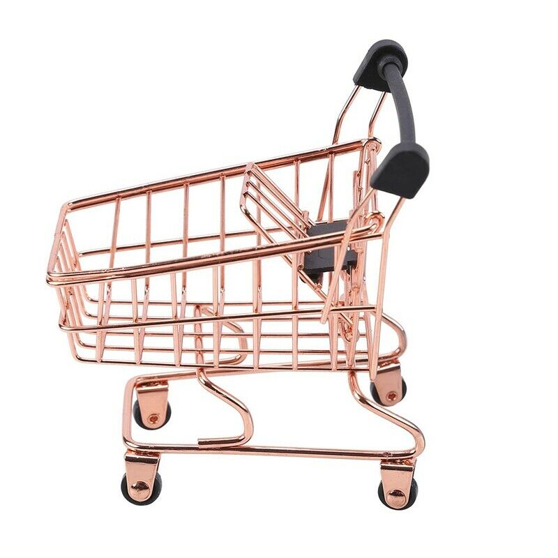 Double-Deck Shopping Cart Makeup Sponge Holder Drying Rack Beauty Powder Pu S9A7