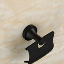 Stainless Steel Cover Toilet Paper Towel Holder Zinc Alloy Mounting Seat F3