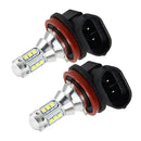 2x Headlight H8 / H11 Led 80W 6000K Car Hi / Lo Beam Auto Bulbs, White