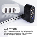 High Quality For Laptop For PC Hub USB Rotate Splitter Mini Adapter 3 Ports