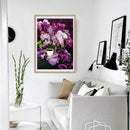 Flower 5D Diamond Painting Embroidery Craft Needlework DIY Cross Stitch Set