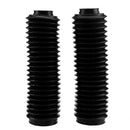 1 Pair 37mm Universal Dustproof Plastic Front Motorcycle Fork Cover Gaiters A
