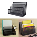 Blacksh Letter Paper File Storage Rack Holder Tray Organiser Desktop Office