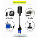Mini 12V Car Truck EC-5 Cigarette Lighter Socket Adaptor Emergency Jump Starter