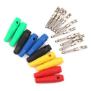 10pcs PVC Insulators 4MM Banana Plugs FOR BINDING POST Speaker Meter Test