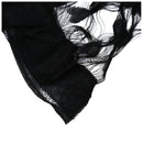 Fringe Rope Heart Screen door curtain - Black K1Y3
