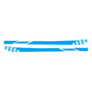 1 Pair Car Side Skirt Decals Racing Stripe Vinyl Graphics Styling Universal