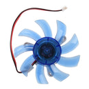 PC VGA Display Video Card Heatsink Cooler Cooling Fan Blue R9P2