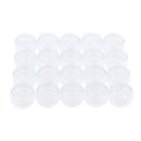 Set of 20,Empty Clear Small Storage Containers for A Wide Variety of Items,Such