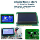 12864 128x64 Dots Graphic Blue Color Backlight LCD Display Module for ardui X6K9
