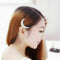 Ladies Crystal Rhinestone Moon Hairpin Barrette Hair Retro!. clip New