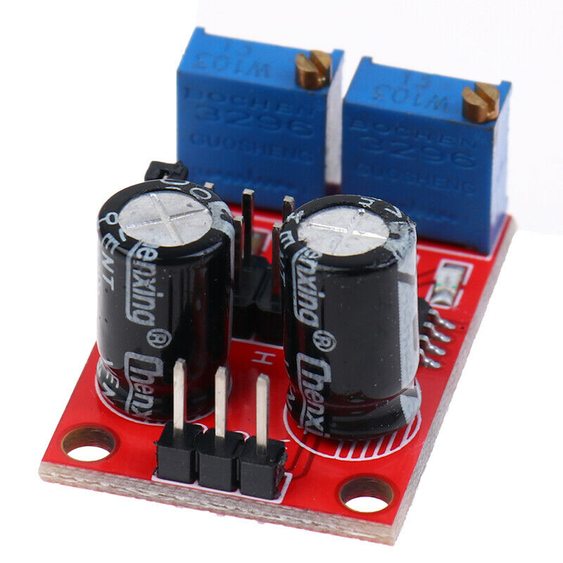 2pcs pulse adjustable square wave rectangular NE555 signal generator moduleL Nw