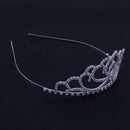 Bride Wedding Headdress Jewelry Crystal Hair Crown Dinner Accessories