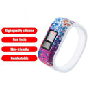 Silicone Printed Wristband Strap for Garmin Vivofit JR/JR2/Vivofit 3 L (B)