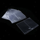 10x Currency Paper Money Bill Holder Protectors 2-Pockets for Stamp Currency