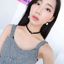1 Pair Pop Girls Clock Poker Asymmetric Earrings Creative Long Dangle Earrings