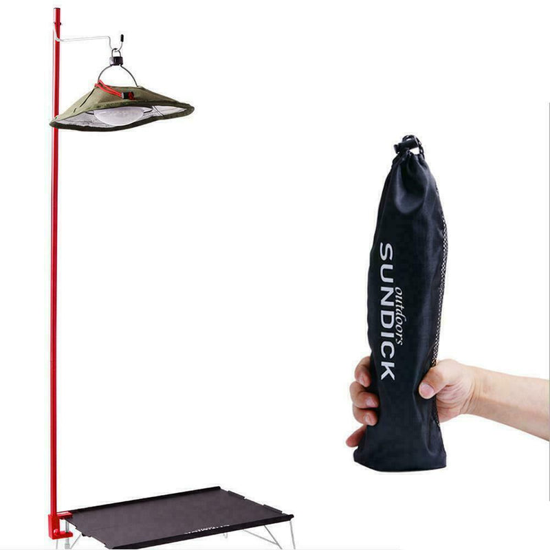 Detachable Camping Lantern Stand Outdoor Portable Garden Lamp BBQ Holder C2P0