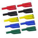 10Pcs/Pack Colorful 4mm Safety Banana Plugs Connectors