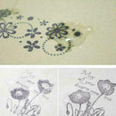 Black Ink Pad Inkpad Rubber Stamp Finger Print Craft Safe Baby Non-Toxic Ea L1R4