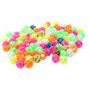 2 Bags Colorful Plastic Clip Spoke Bicycle Beads Decor N7H4