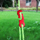 Aluminum Alloy Cord Adjuster Tent Tensioners Rope Adjuster for Tent Hiking  L8B8