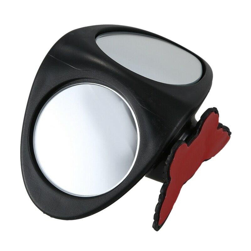 Car Blind Spot Mirror 360 Rotation Adjustable Convex Wide Angle Rear View M E7D7