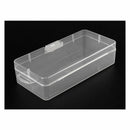 Clear Plastic Jewelry Rectangle Case Box Holder Container 18cm x 8.5cm x 4.5C1Q7
