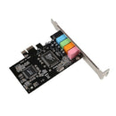 2X(Pci-E Express 5.1Ch Cmi8738 Audio Sound Card with Low Profile with Brack