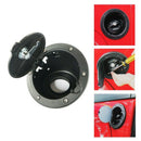 For Jeep Wrangler JK 07-18 Car Gas Gasoline Tank Cap Cover with Lock Alumin W5Z3