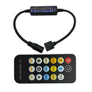 17 Keys Wireless RF Mini Color Temperature Controller LED Remote Control