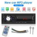 Single 1DIN Car Stereo MP3 Player FM Radio USB AUX TF Card U Disk Head Unit 12V