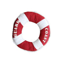 40cm Excellent Texture Cotton Life Buoy Coast Guard Soft Pillow Cushion Red