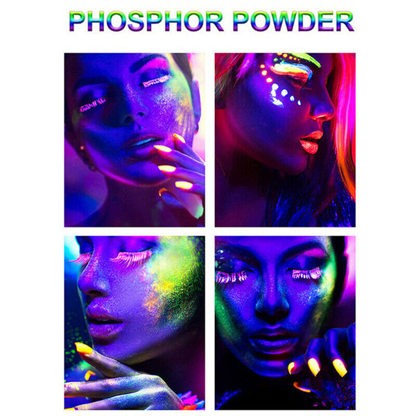 12 Color Nail Art Color Luminous Paint Set Nail Art Decoration Tool Ew