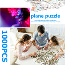1000pcs DIY Red Smog Beauty Puzzle Educational Learning Jigsaw Room Decor