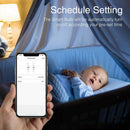 RGB LED Smart Colour Light Candle Bulb 6W B22 WiFi App Control for Alexa Google